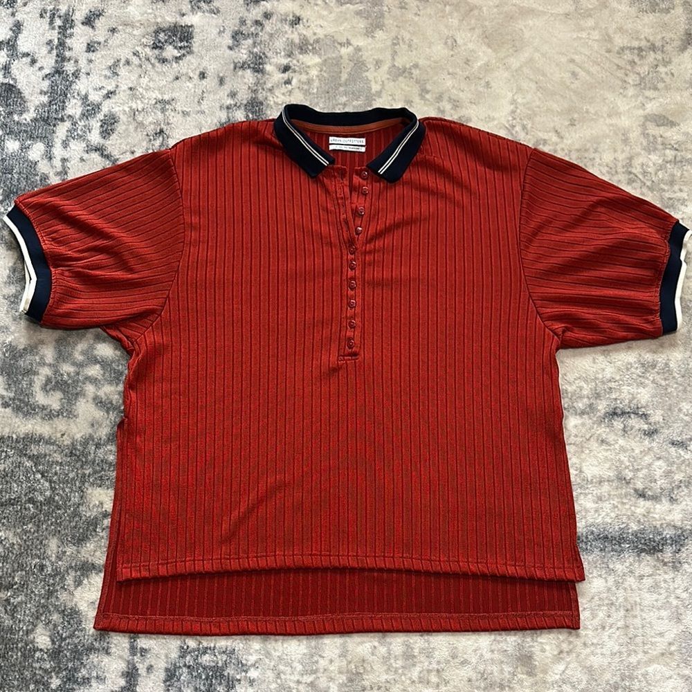 Urban outfitters red polo